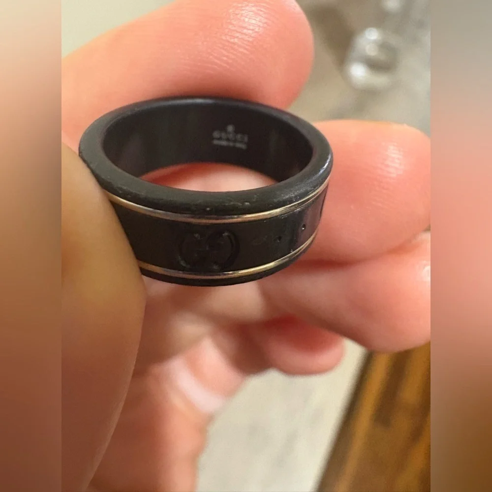 Gucci Black Unisex ring - Picture 4 of 8